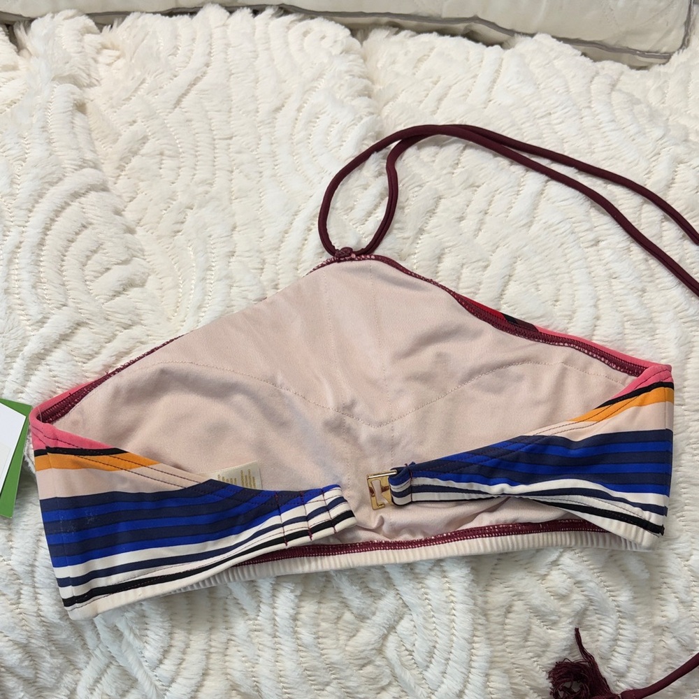 Kate Spade Colorful Striped Bikini Set - Picture 4 of 6